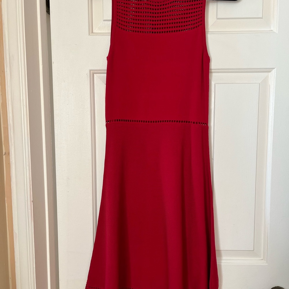 NWT Dynamite red knitted dress. Unlined, very stretchy